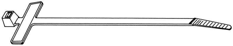 HellermannTyton Kennzeichnungsbinder IT18R-PA66-NA-C1