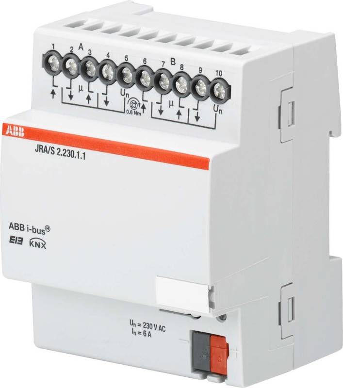 ABB Stotz S&J Jalousieaktor 8fach JRA/S8.230.1.1