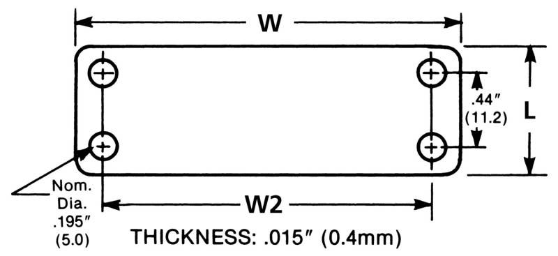 HellermannTyton Kennzeichnungsschild IMP3,5-N66-NA-C1