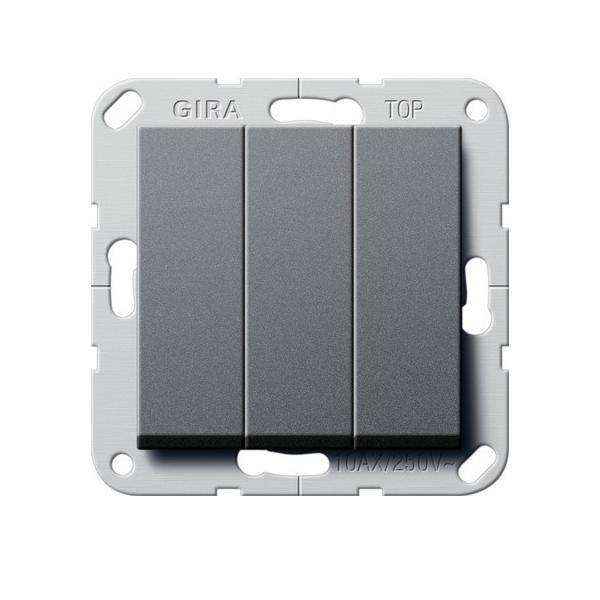 Gira Taster 3-fach anth 284428