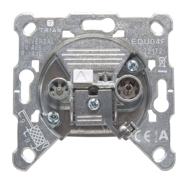Triax Antennensteckdose 2f. EDU 04 F
