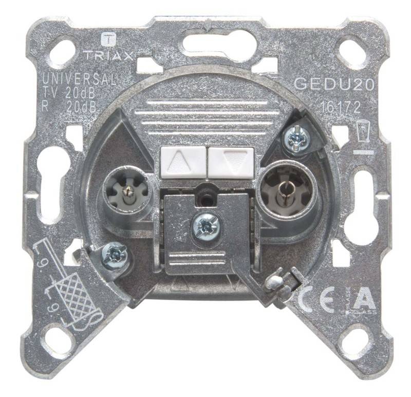 Triax Antennensteckdose 2f. GEDU 20
