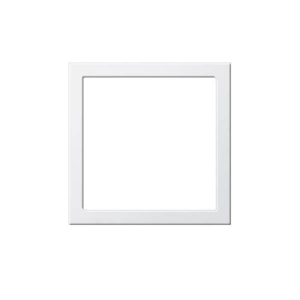 Ein schlichter weißer quadratischer Rahmen mit minimalistischem Design, ohne Inhalt oder Details im Inneren des Rahmens.