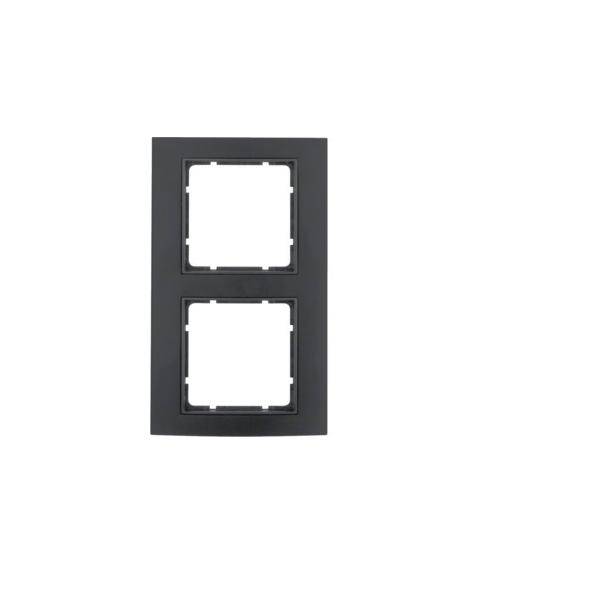 Berker Rahmen sw/anth 10123005