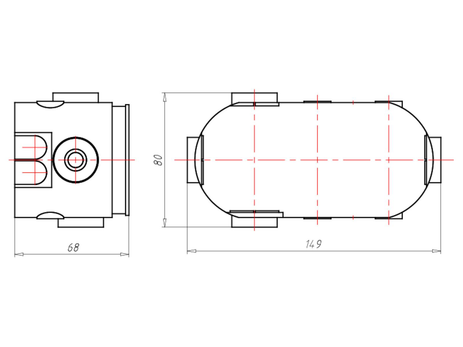 Kaiser Doppelgerätedose UP 1656-21