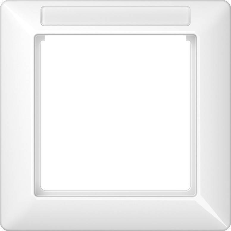 Jung Rahmen, 1fach senkr. AS 581 BF INA WW