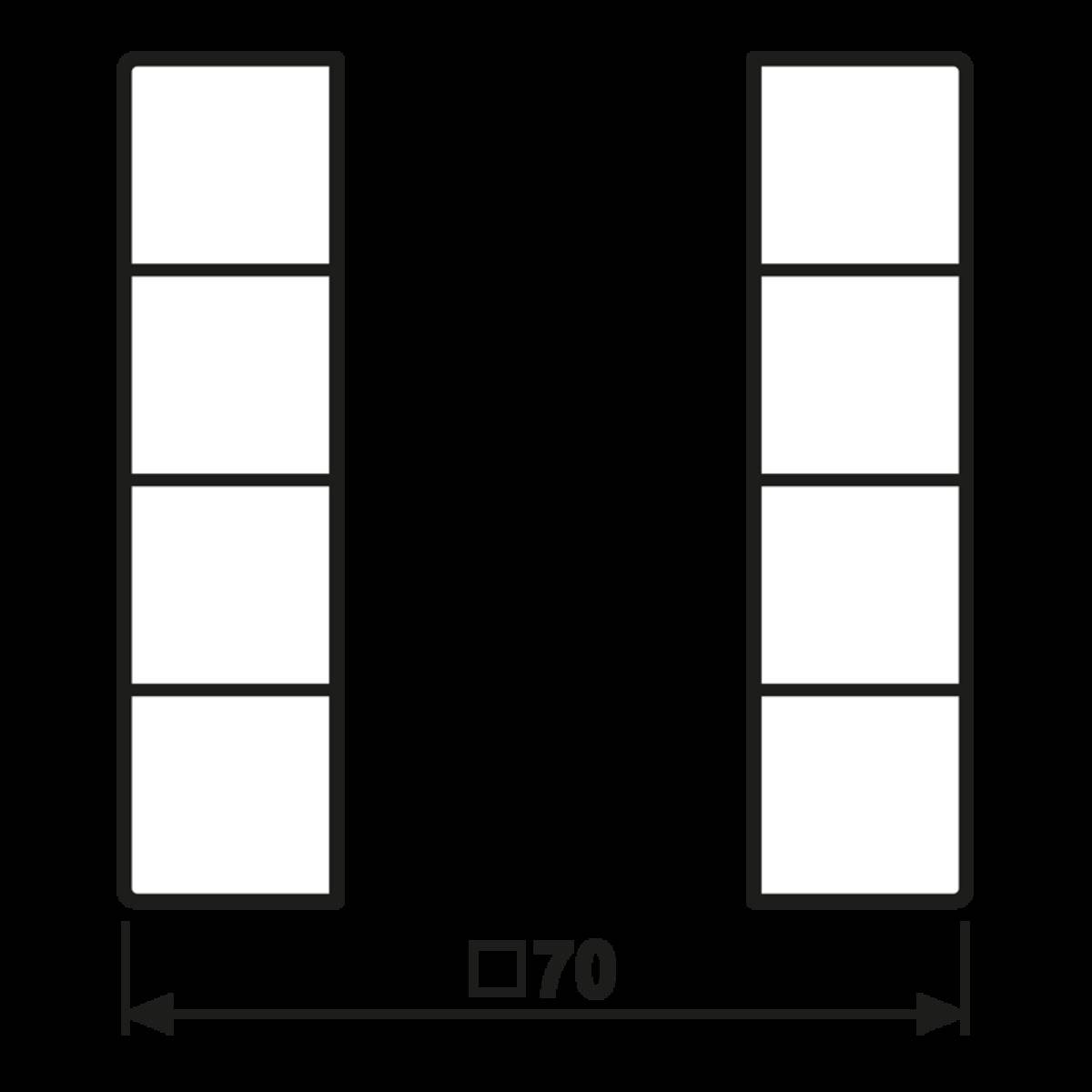 Jung Tastensatz, 4fach AL 2504 TSA