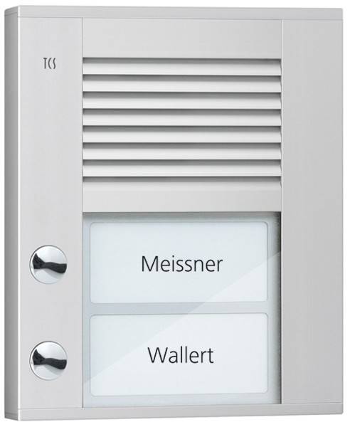 TCS Tür Control Audioaußenstation1-reihig PDS02-EN/04