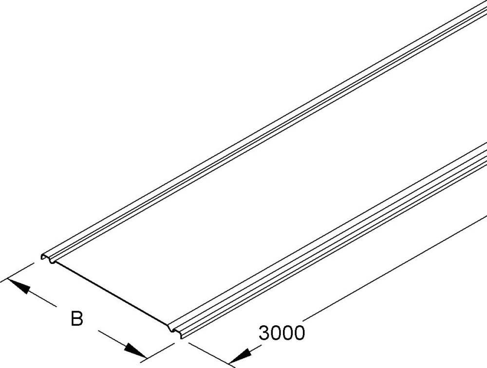 Niedax Gitterrinnen-Deckel GTD 100 S
