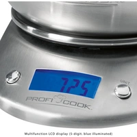 PROFI COOK Digitale Küchenwaage PC-KW 1040, inox PROFI COOK Digitale Küchenwaage PC-KW 1040, inox