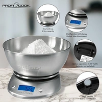 PROFI COOK Digitale Küchenwaage PC-KW 1040, inox PROFI COOK Digitale Küchenwaage PC-KW 1040, inox