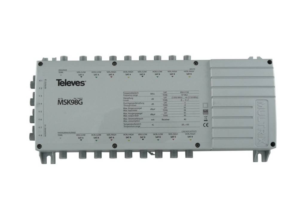 Televes Multischaltererweiterung MSK98G