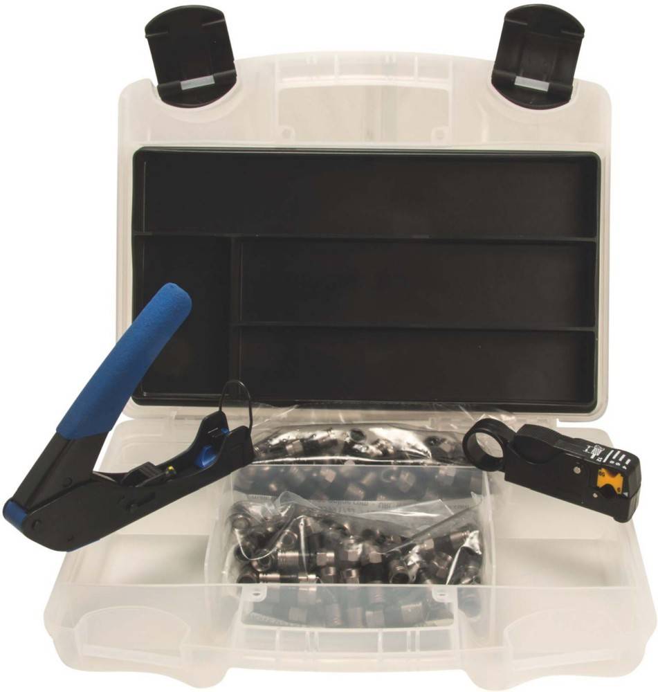 Triax Kompressionsset mit Zange Kompress.Set 6-49 ws