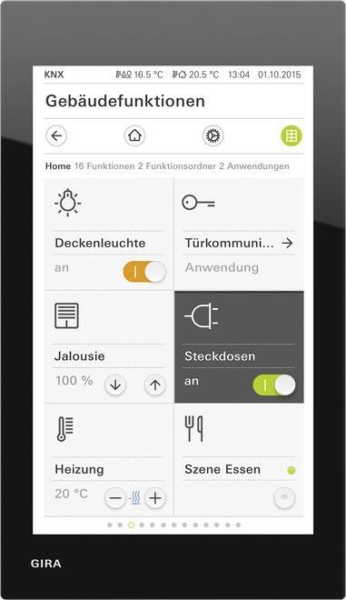 Gira Raumbediengerät G1 UP PoE 206905