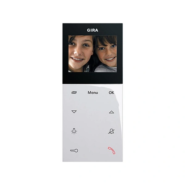 1St. Gira 123903 Wohnungsstation Video AP Plus System 55 Reinweiß 1St. Gira 123903 Wohnungsstation Video AP Plus System 55 Reinweiß