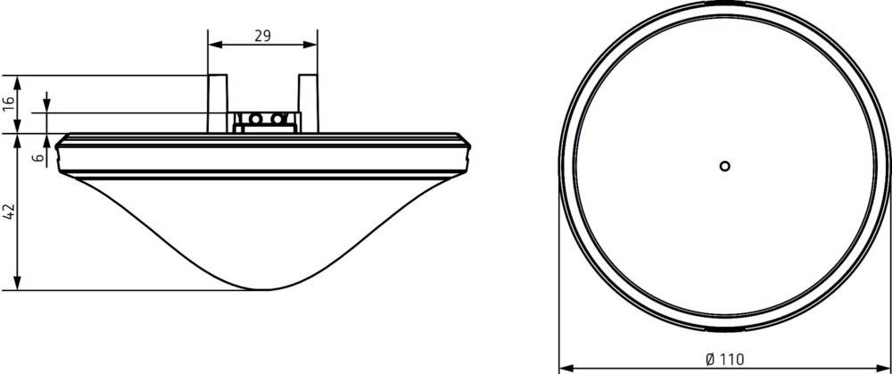 Theben Präsenzmelder thePrema P360KNXUPGR