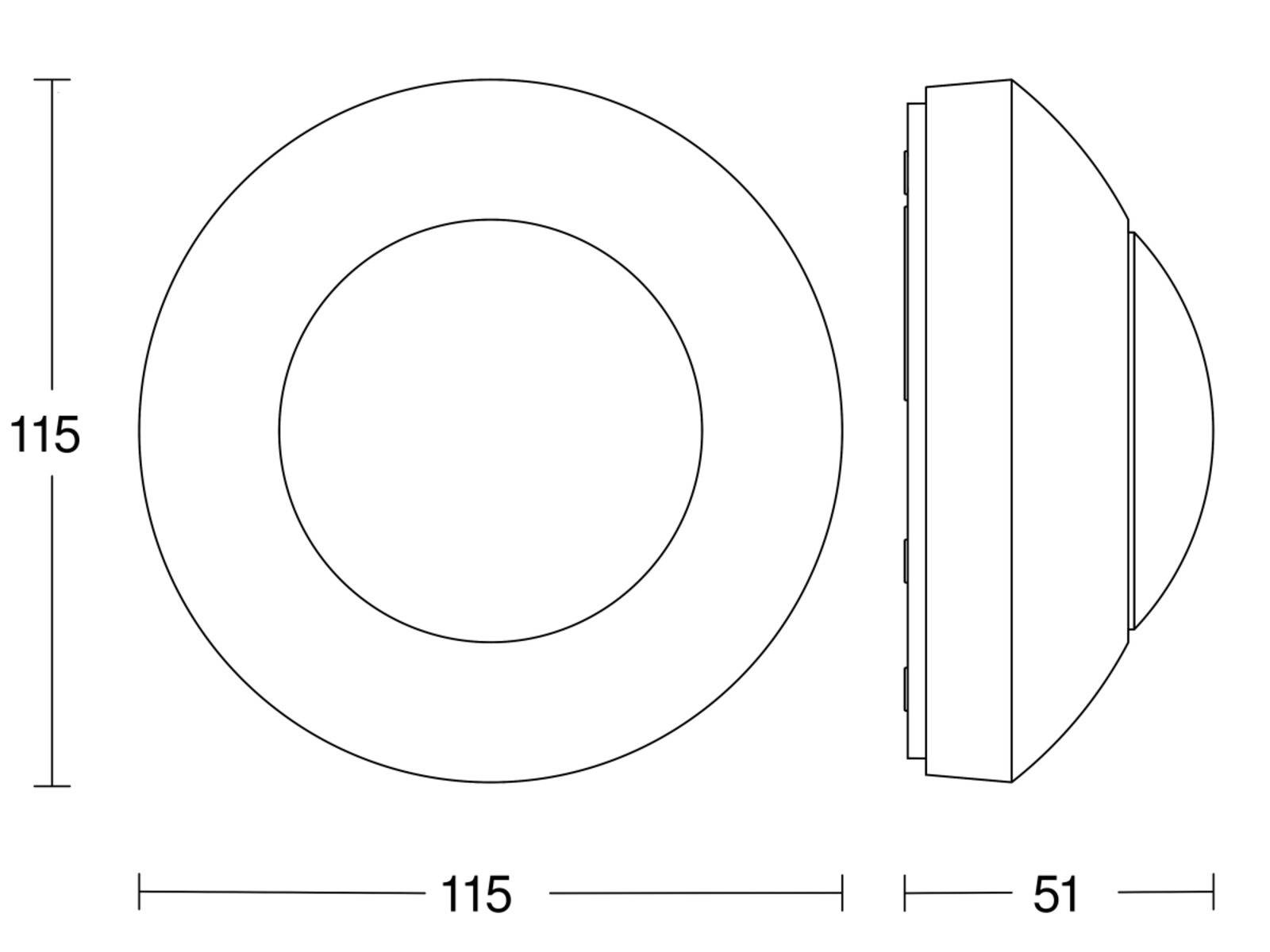 Steinel Bewegungsmelder IS 2360 ECO AP WS