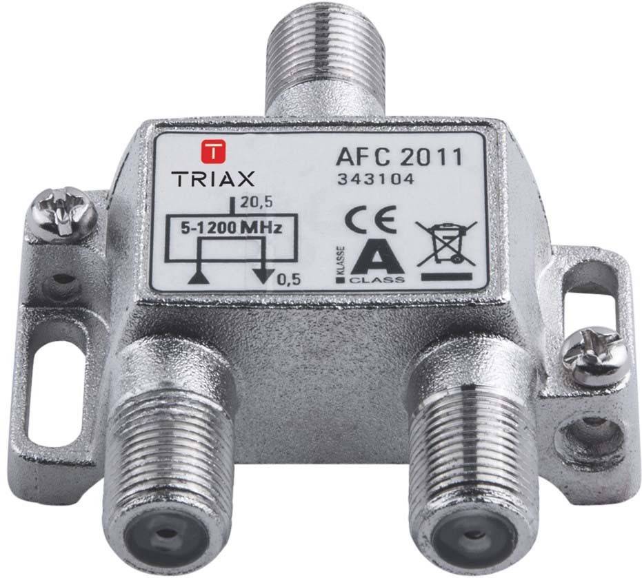 Triax Abzweiger 1f. AFC 2011 1,2 GHz