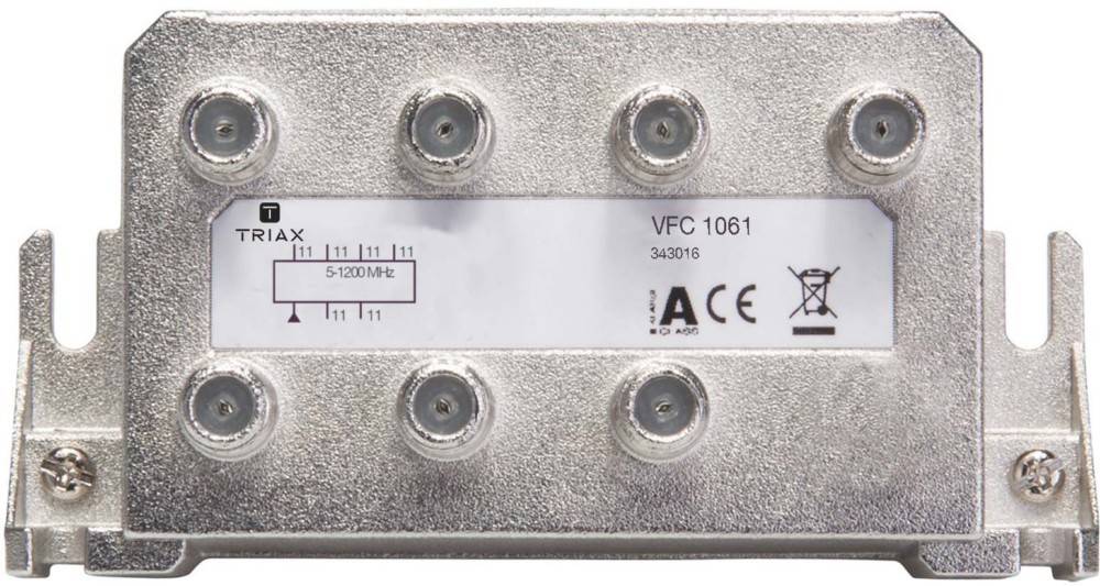 Triax Verteiler 6f. VFC 1061 1,2 GHz