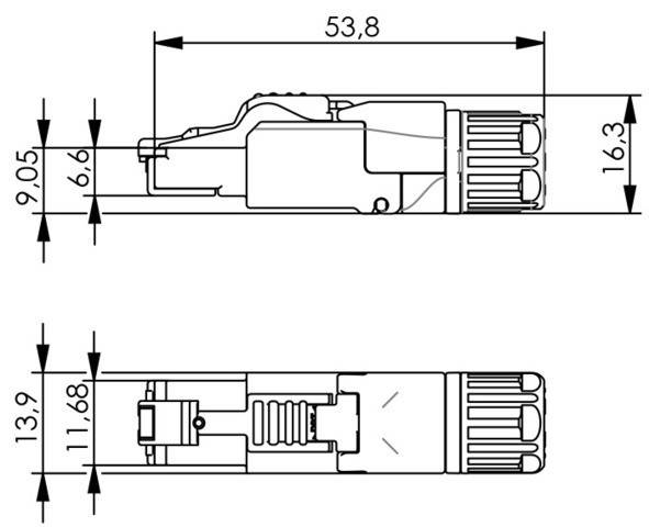 Telegärtner Stecker MFP8 IE 100023086