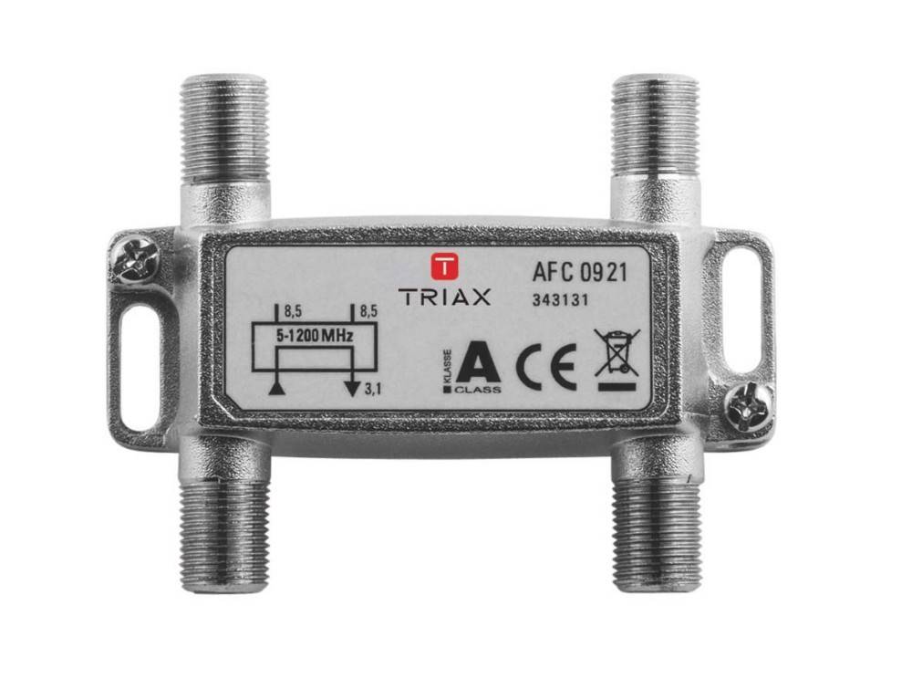 Triax Abzweiger 2f. AFC 0921 1,2 GHz