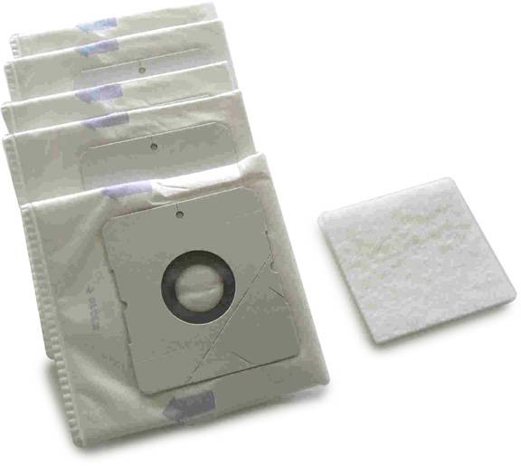 Thomas 787412, Zylinder-Vakuum, Filter, Weiß, Thomas Easy Power, Easy Power Plus, 164 mm, 72 mm