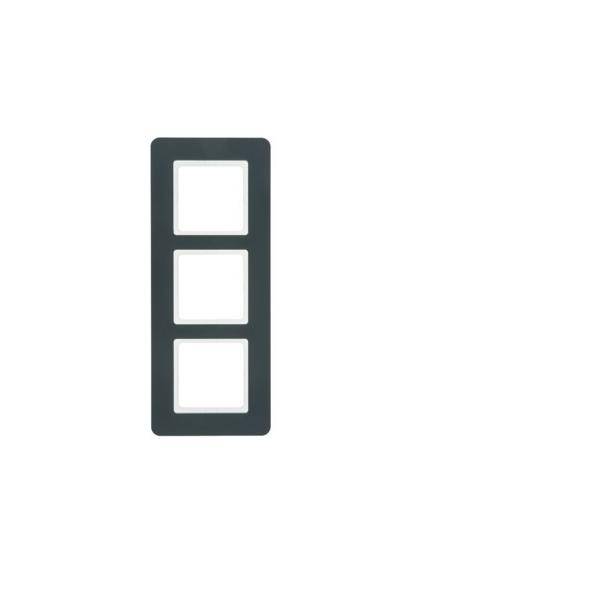 Berker Rahmen 3f. anth/samt 10136186