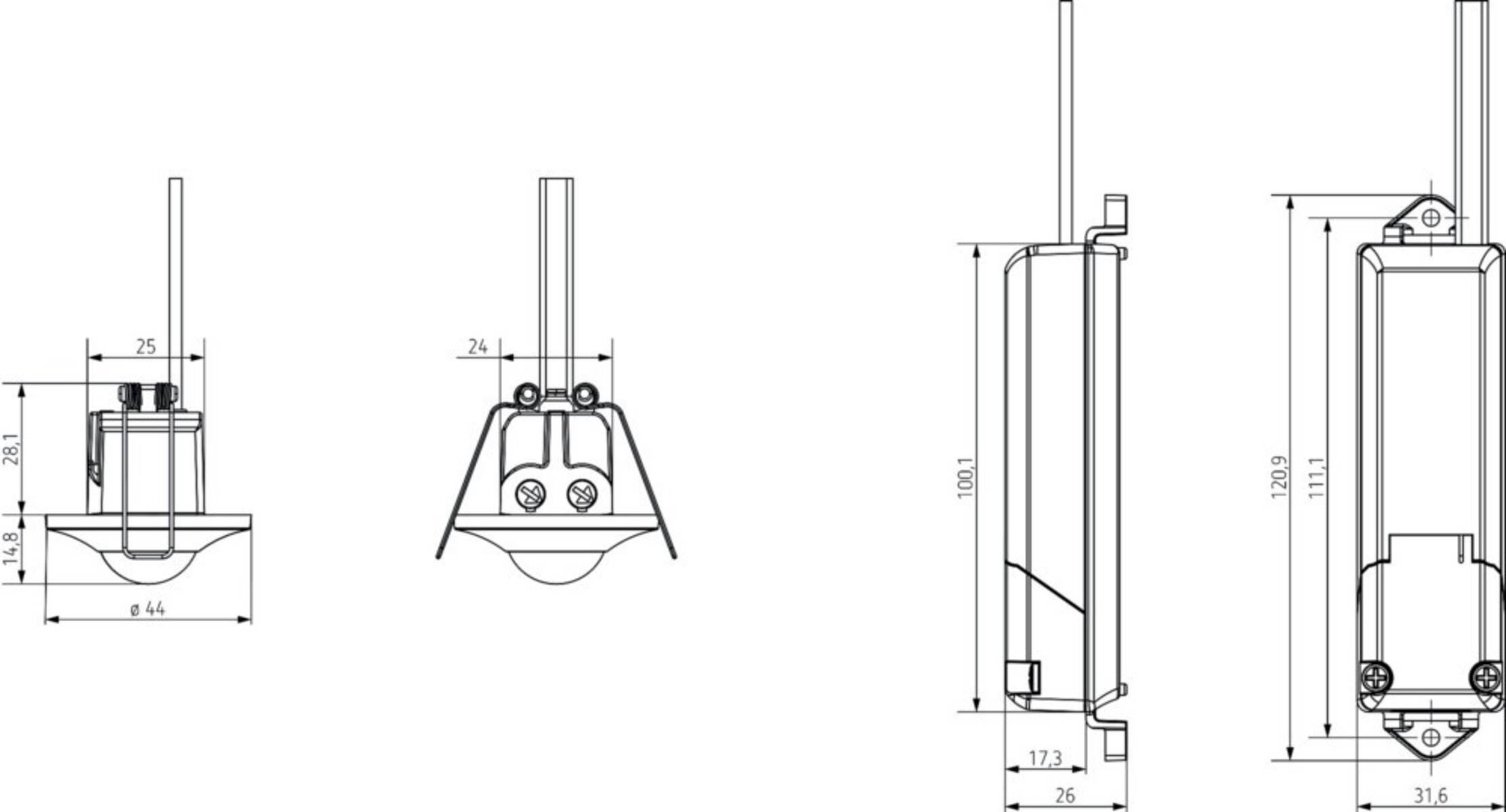 Theben Präsenzmelder thePiccola #2090200