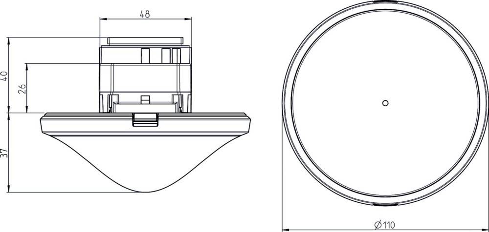 Theben Präsenzmelder thePremaS360#2070606