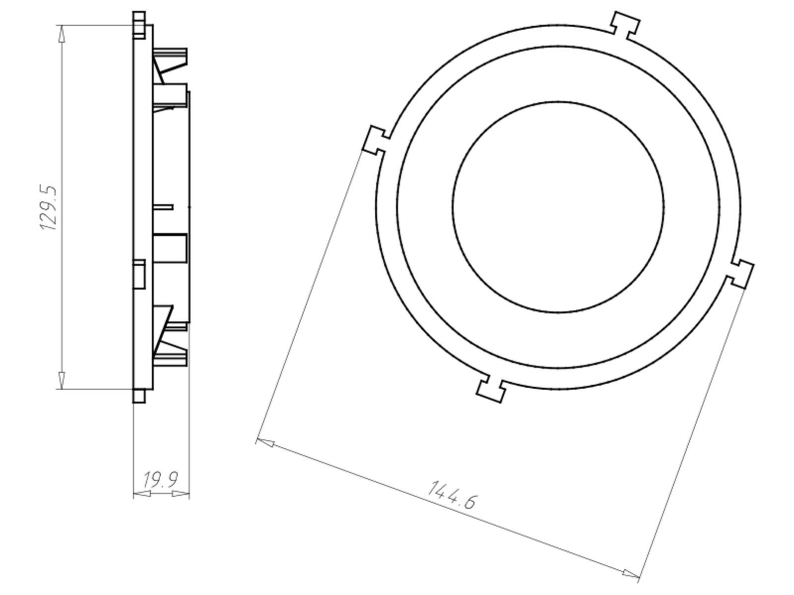 Kaiser Frontteil HaloX 100 1281-02