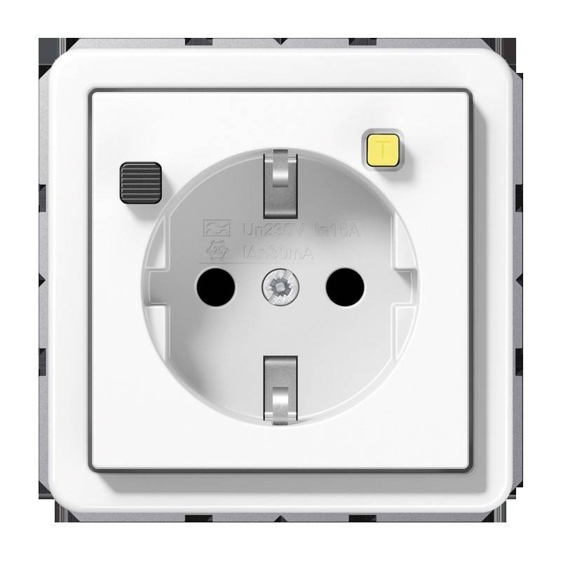 Jung FI-SCHUKO-Steckdose CD 5520.30 WW