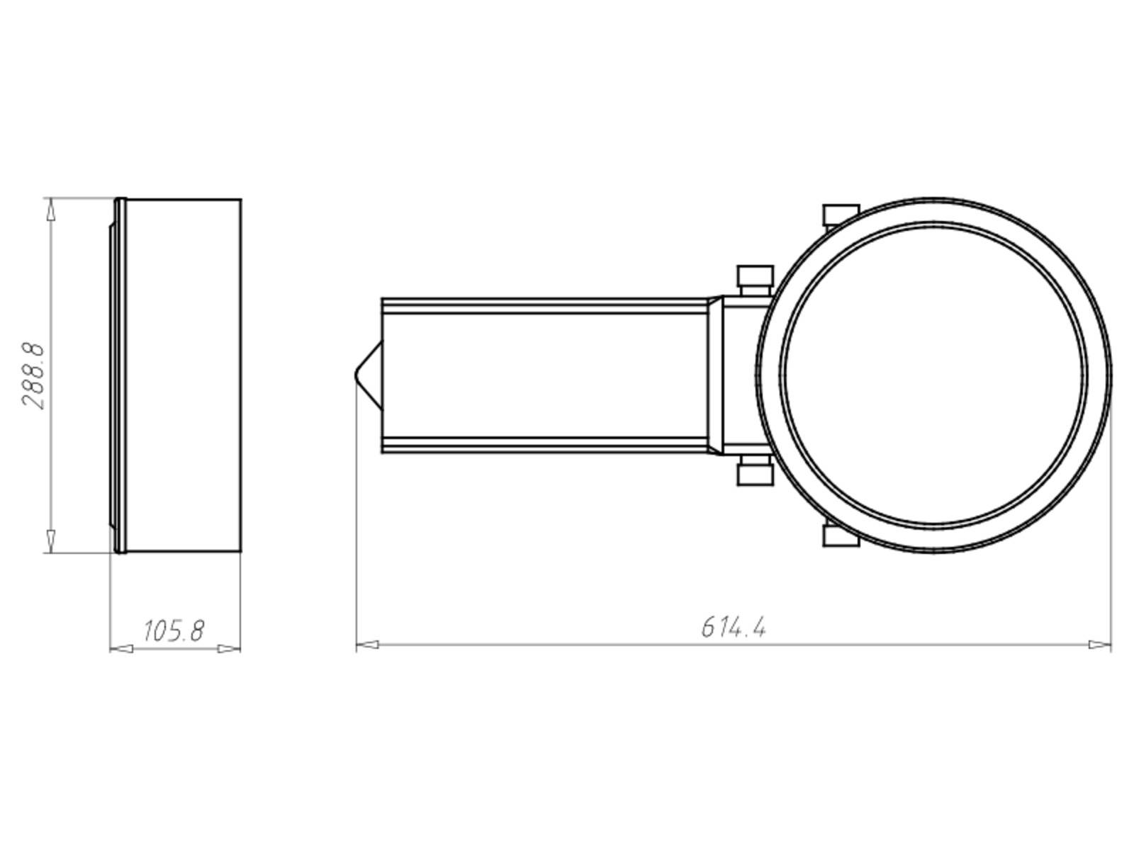 Kaiser Einbaugehäuse HaloX 250 1283-40