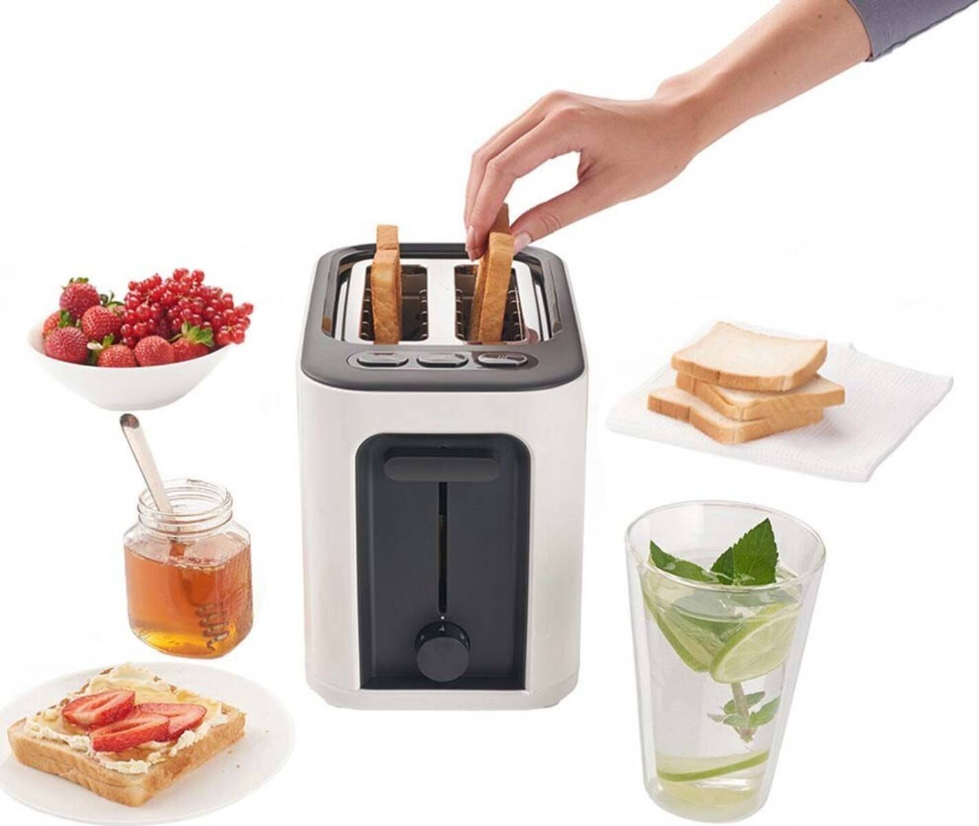 Braun Toaster HT 3010 WH ws