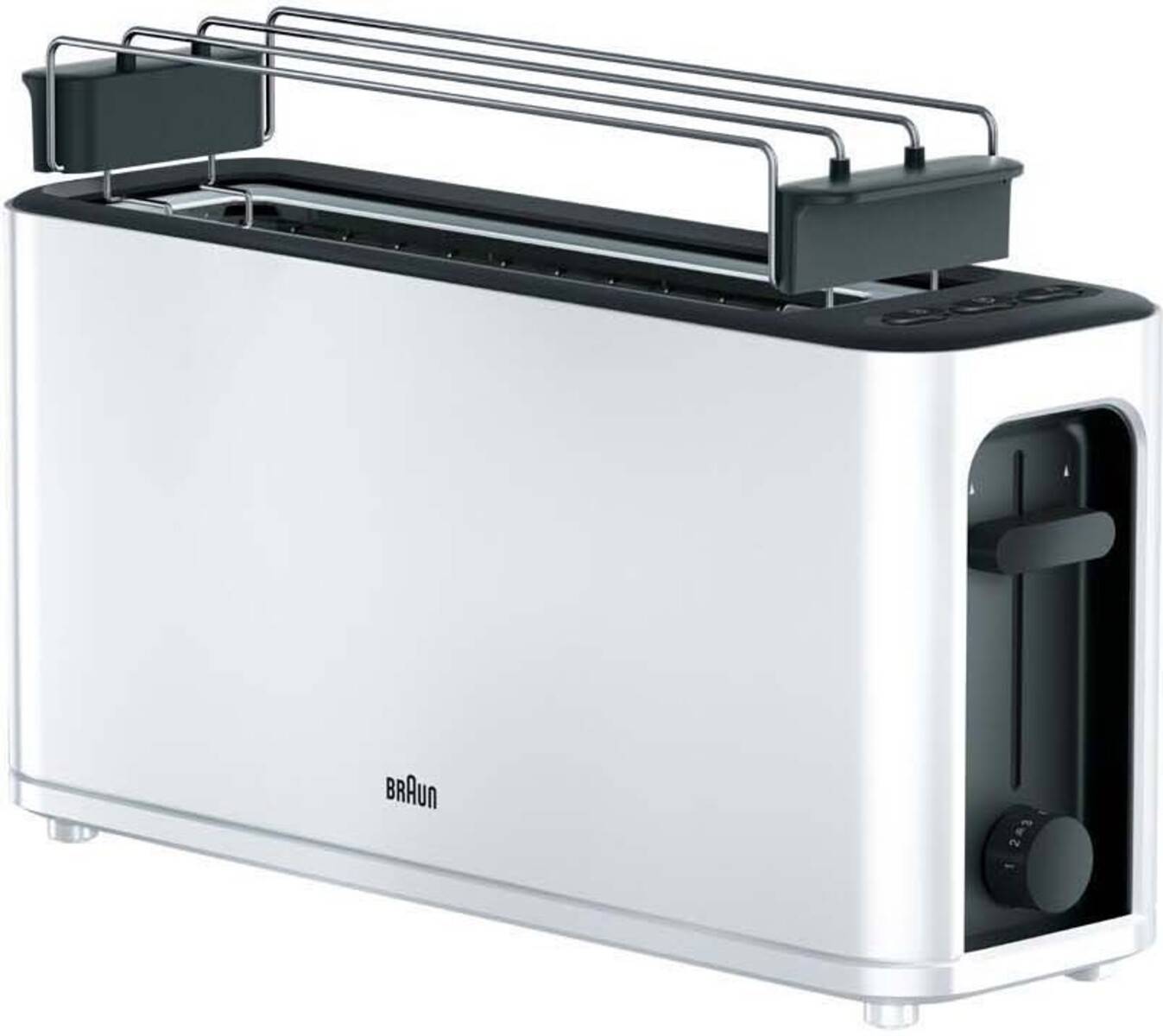Braun Langschlitztoaster HT 3110 WH ws