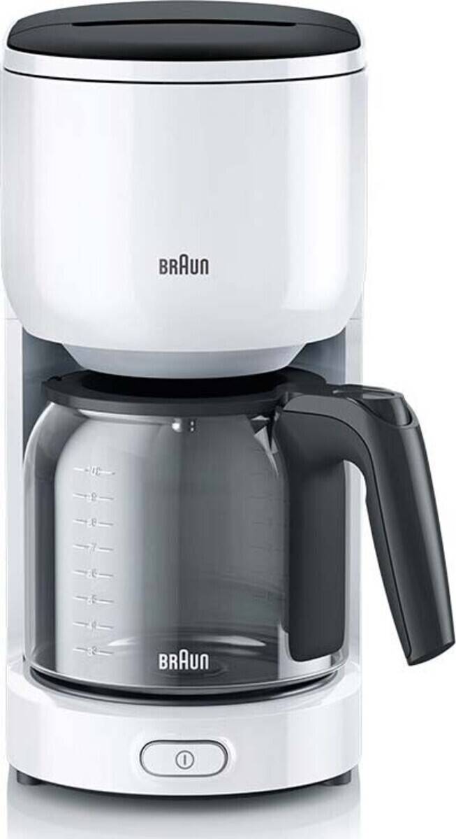 Braun Kaffeeautomat KF 3120 WH ws
