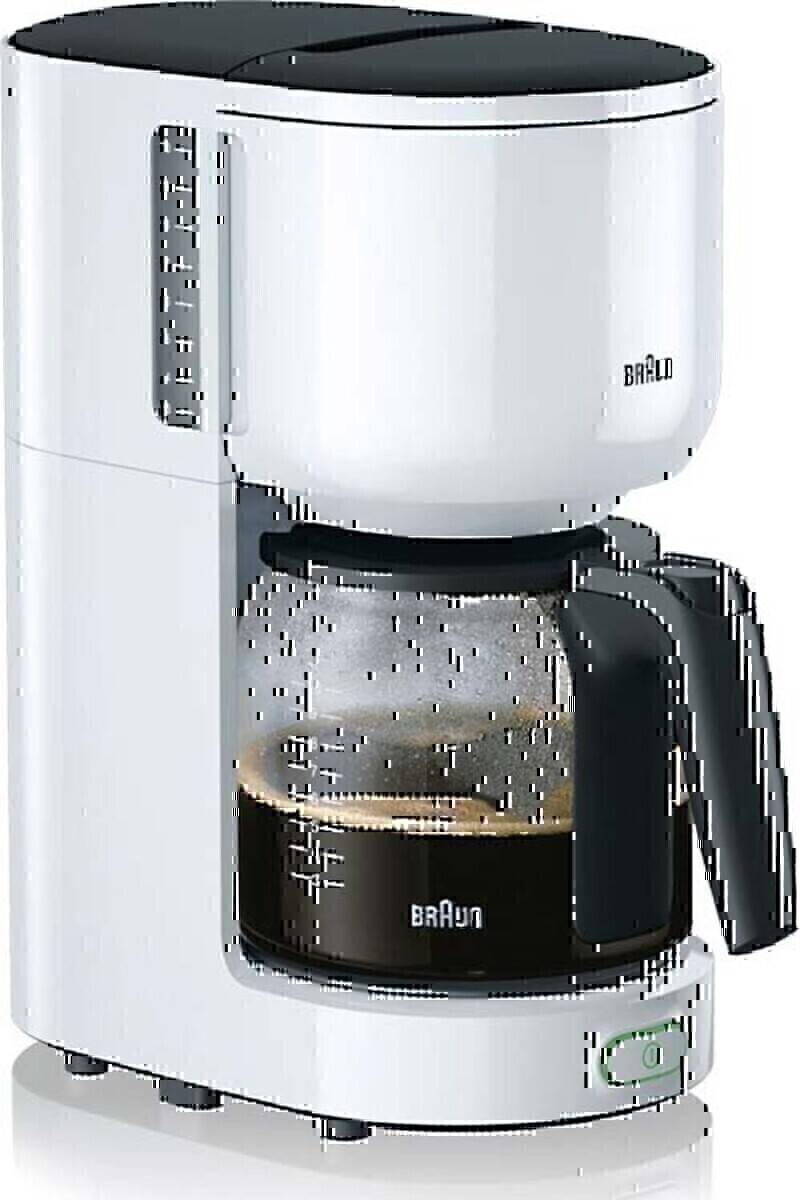 Braun Kaffeeautomat KF 3120 WH ws
