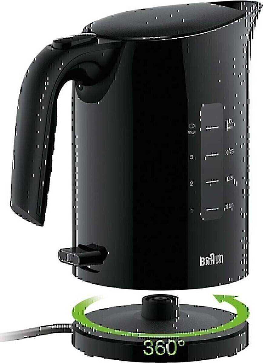 Braun Wasserkocher WK 3000 BK sw