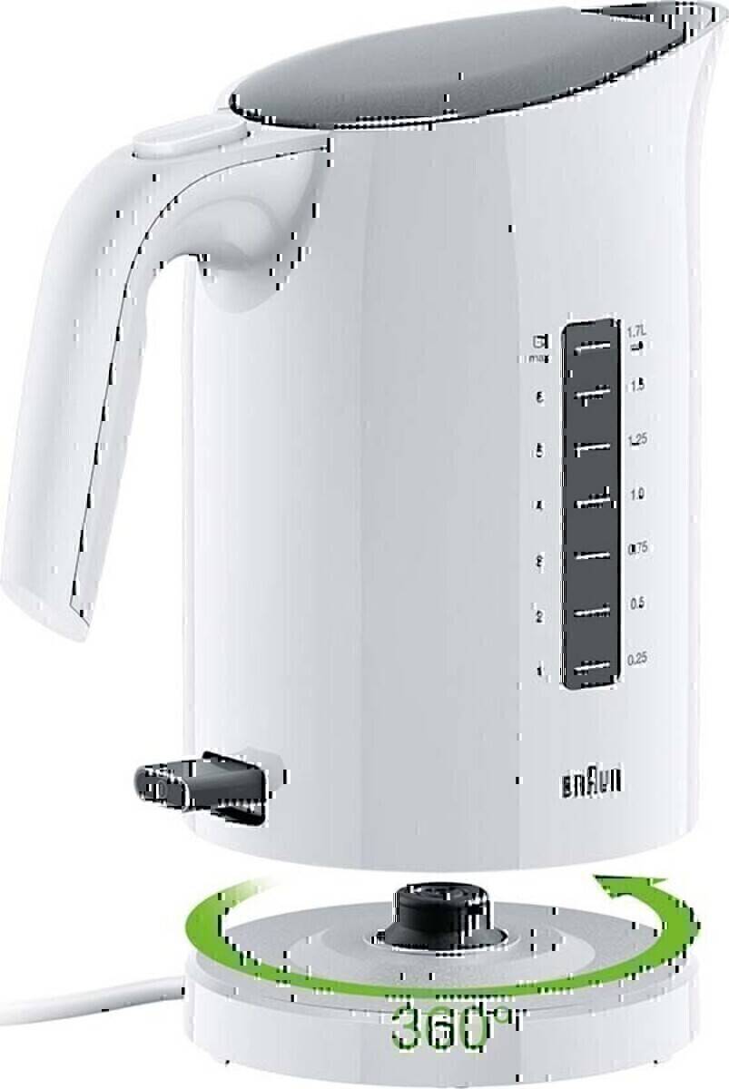 Braun Wasserkocher WK 3100 WH ws