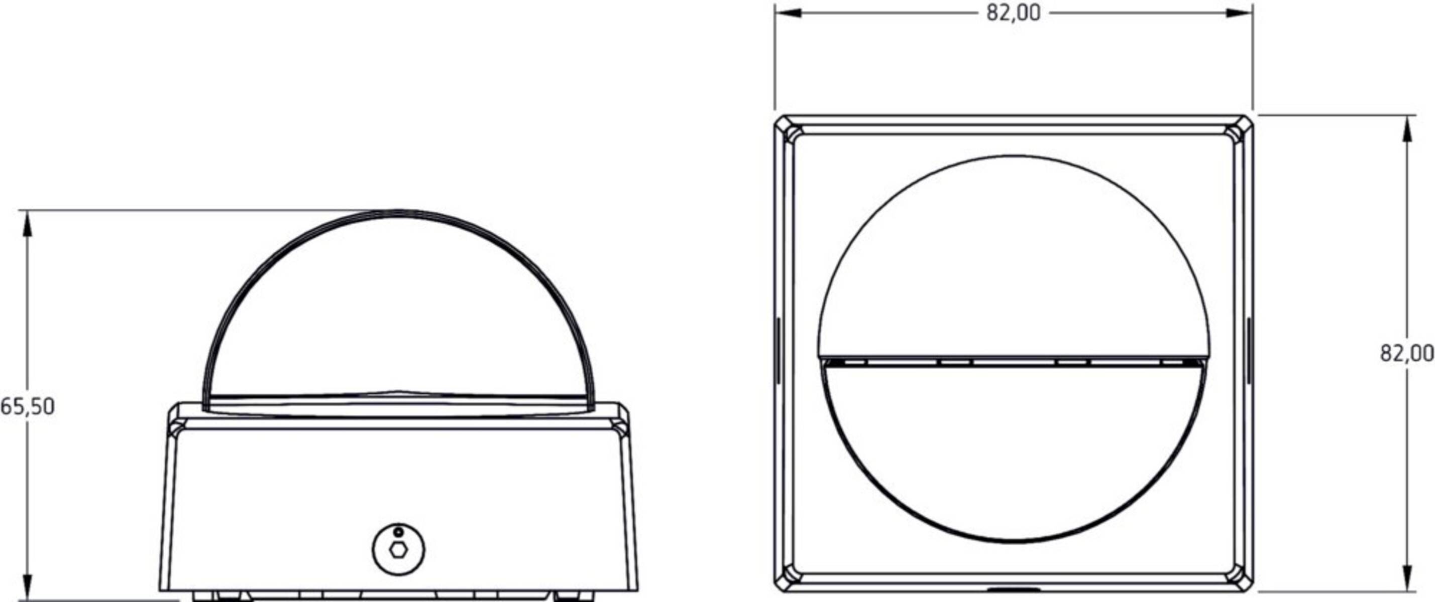 Theben Bewegungsmelder theLuxa R180 BK