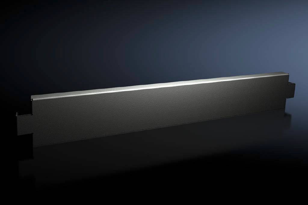 Rittal 8620.034, Regal-Sockel, Schwarz, Stahl, 800 mm, 100 mm, 2 Stück(e)