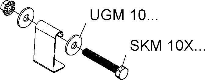Niedax Hängestiel-Distanzprofil HDS 45.30 F
