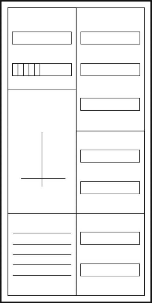 Eaton Zählerschrank ZSD-ZV-1100-BASIC