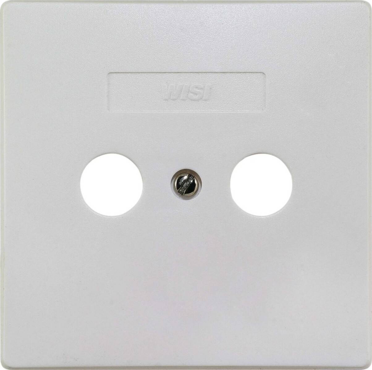 Wisi Abdeckplatte 2-Loch DW42