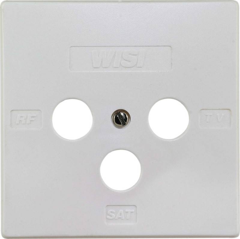 Wisi Abdeckung DD-Dosen, 3-Loch DW45