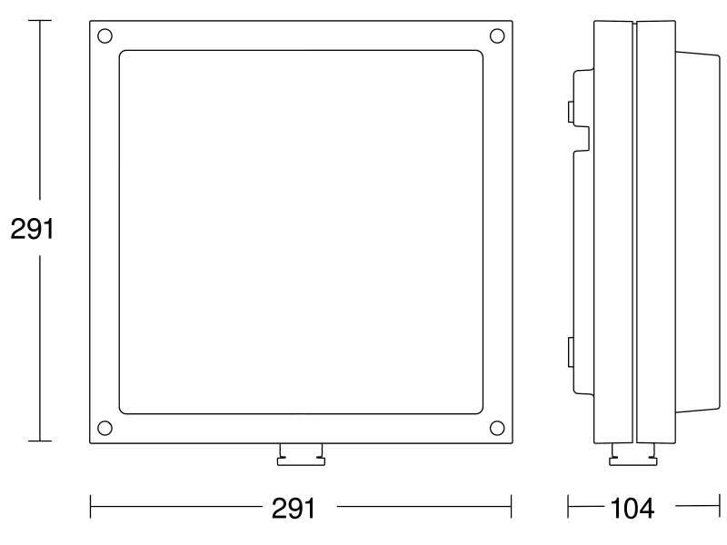 Steinel Sensor-LED-Außenleuchte L 690 S ANT 3000K
