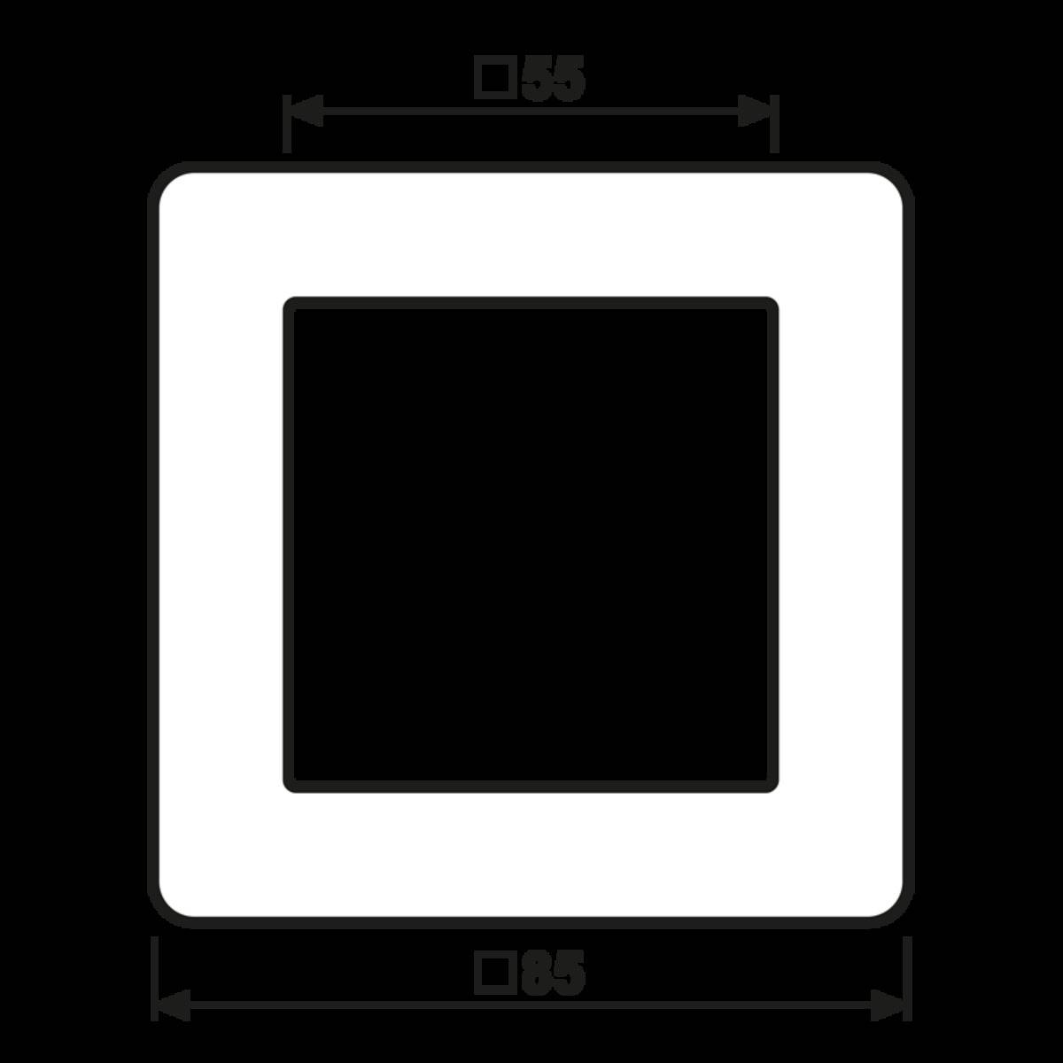 Jung Rahmen 1-fach AF 581 BF ANM