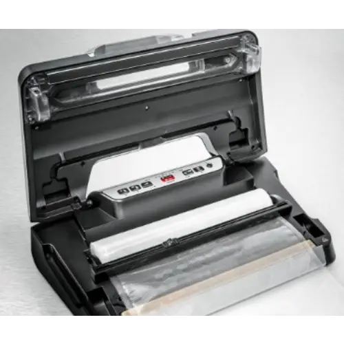 Rommelsbacher VAC 485, Schwarz, Silber, Vakuum-Dichtung, Tasten, 30 cm, 140 W, 230 V Rommelsbacher VAC 485, Schwarz, Silber, Vakuum-Dichtung, Tasten, 30 cm, 140 W, 230 V