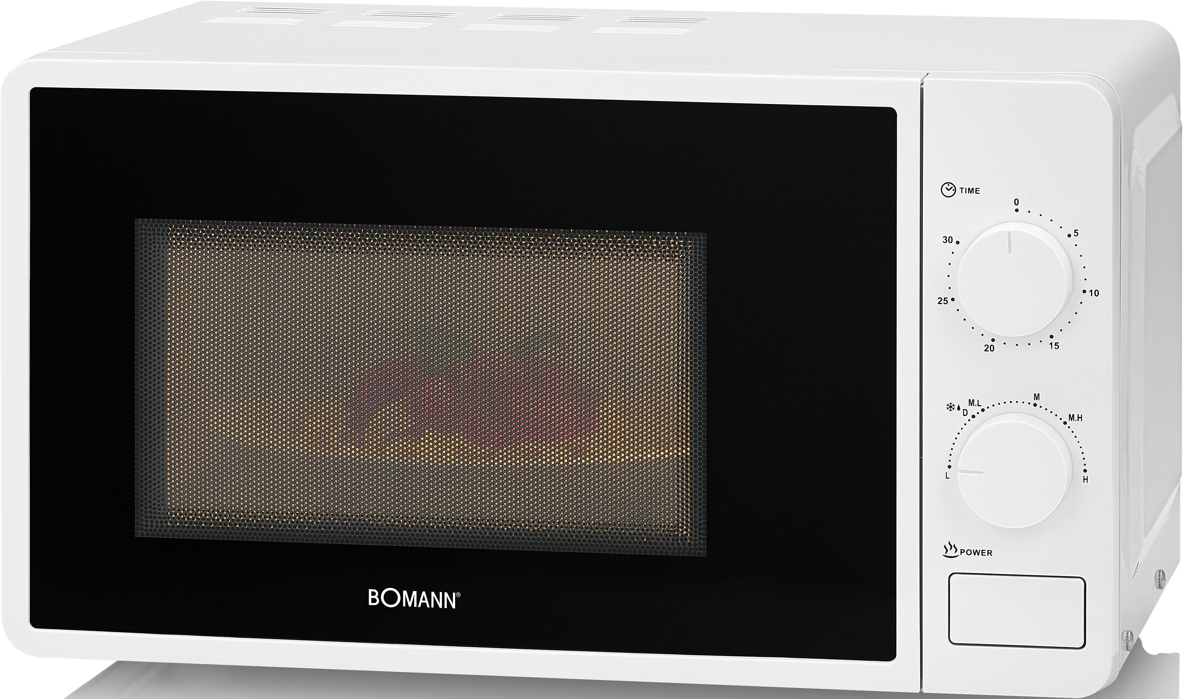 Bomann Mikrowelle MW6014CB ws