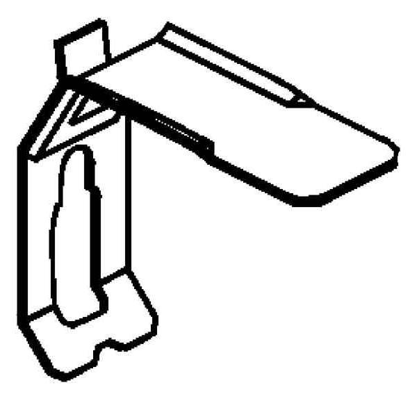 Niedax Kabelhalteklammer LHS 80.080 E2