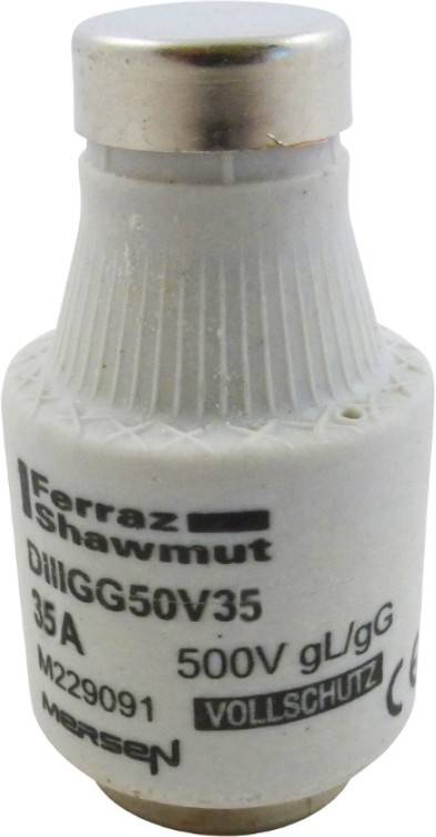 Mersen D-Sicherungseinsatz DIIIGG50V35